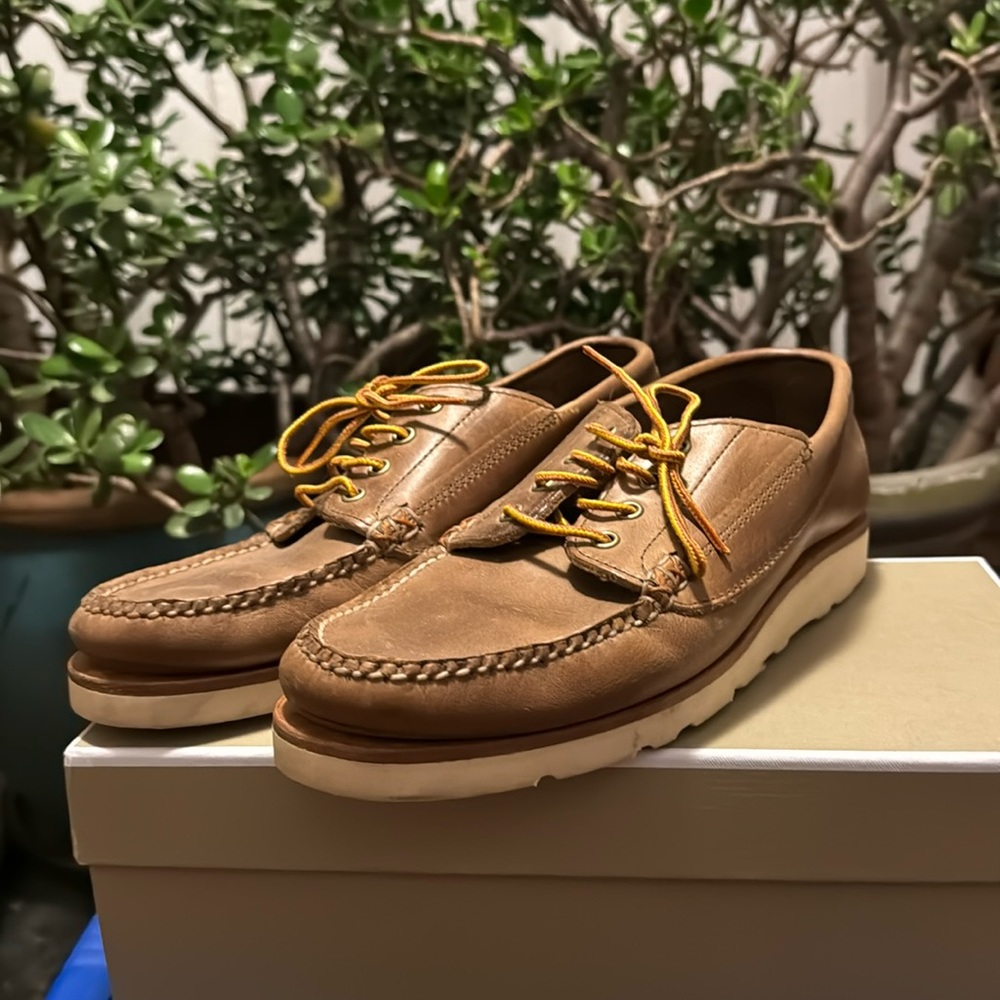 Todd Snyder x L.L. Bean Leather Boat Shoe